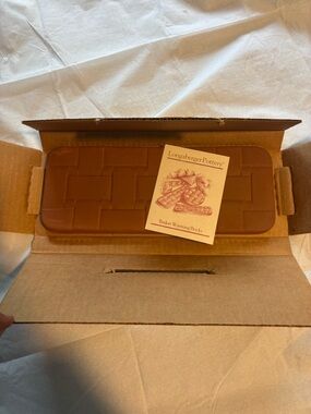 Longaberger Pottery Bread Basket Brick (Item #30074